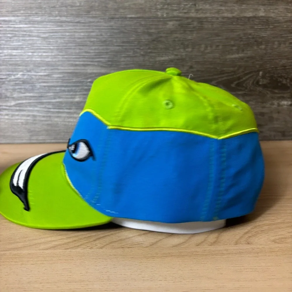 Teenage Muntant Ninja Turtles Hat Cap Snap Back Green Adjustable